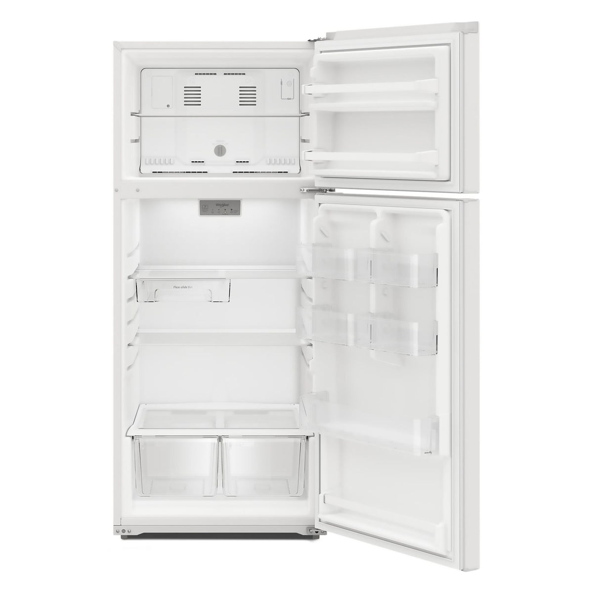 Whirlpool 28.25" 16.3 Cu. Ft. White Top-Freezer Refrigerator - WRTX5328PW