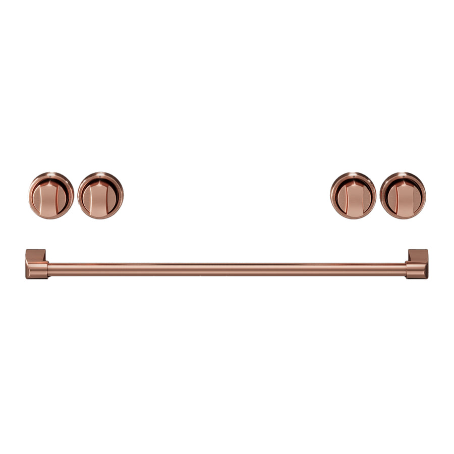 Thor Kitchen Rose Gold Handle and Knob Kit for 30” Electric Range - CKA-RE30-RSG