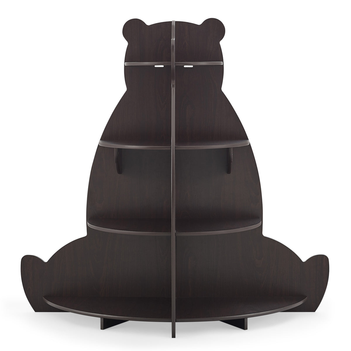 Bear Bookcase - Brown