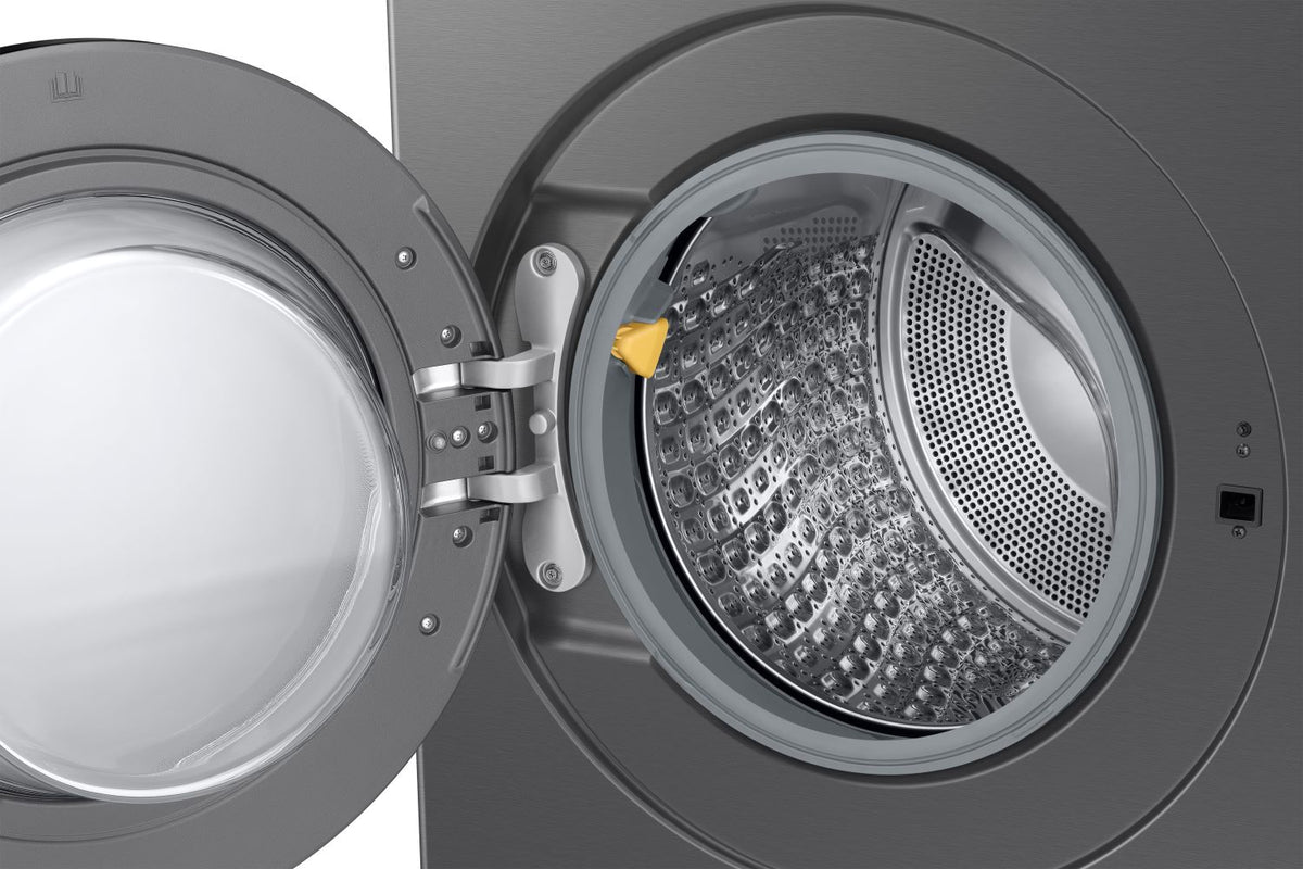 Samsung BESPOKE Dark Steel AI All-in-One Washer and Dryer Laundry Combo (6.1 cu.ft.) - WD53DBA900HZA1