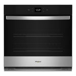 Whirlpool Fingerprint Resistant Stainless Steel Wall Oven (5.00 Cu Ft) - WOES5030LZ