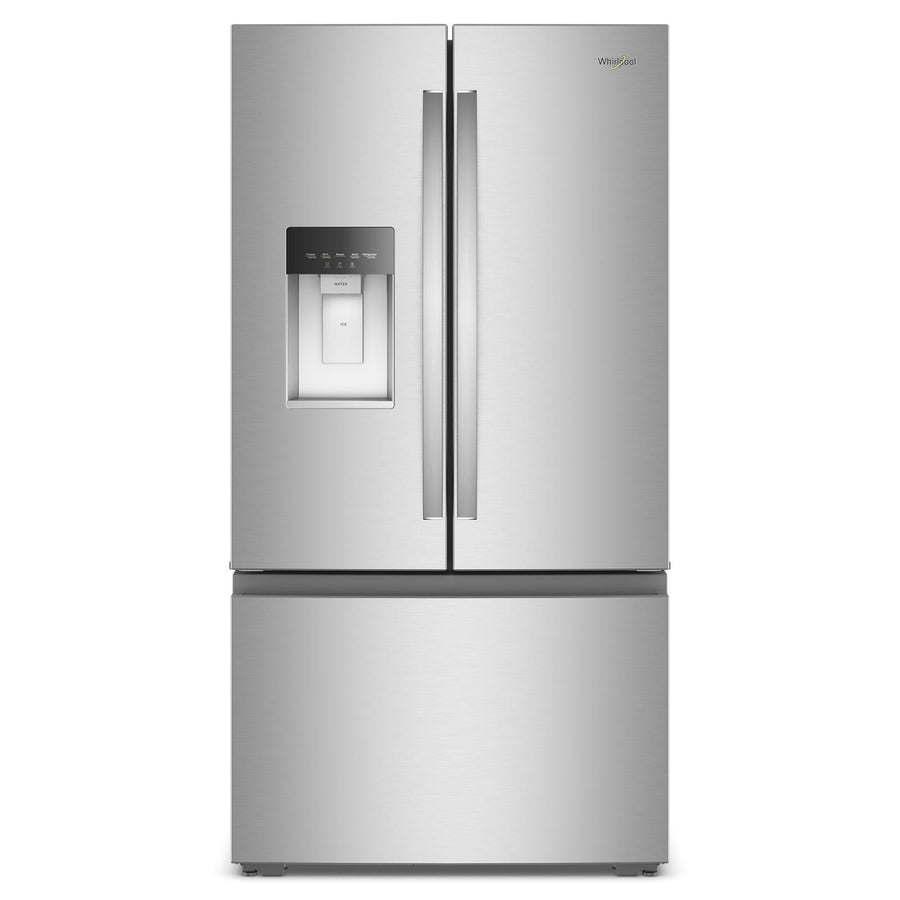 Whirlpool 36" 23 Cu. Ft. Fingerprint-Resistant Stainless Steel Counter Depth French Door Refrigerator - WRFC5036RZ