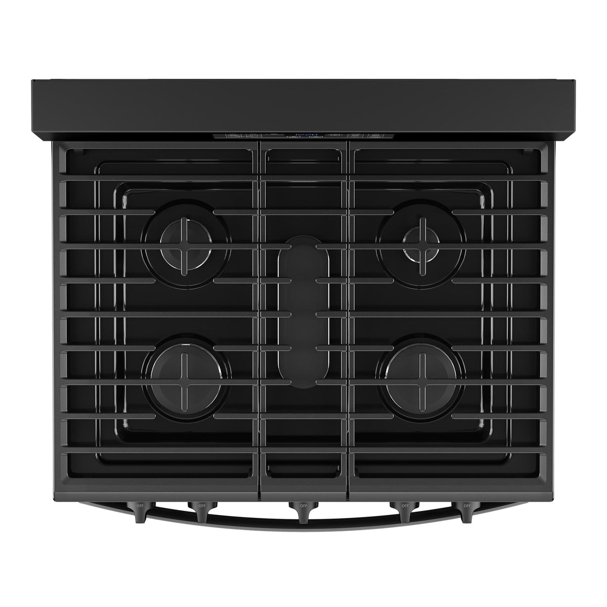 Whirlpool Black Freestanding Gas Single Oven Convection Range (5.0 Cu. Ft.) - WFGS4530SB