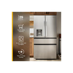 Whirlpool 36" 29 Cu. Ft. White French Door Refrigerator - WRMF3636SW--