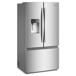Whirlpool 36" 23.4 Cu. Ft. Fingerprint-Resistant Stainless Steel Counter-Depth 3-Door French Door Refrigerator – WRFC7036RZ