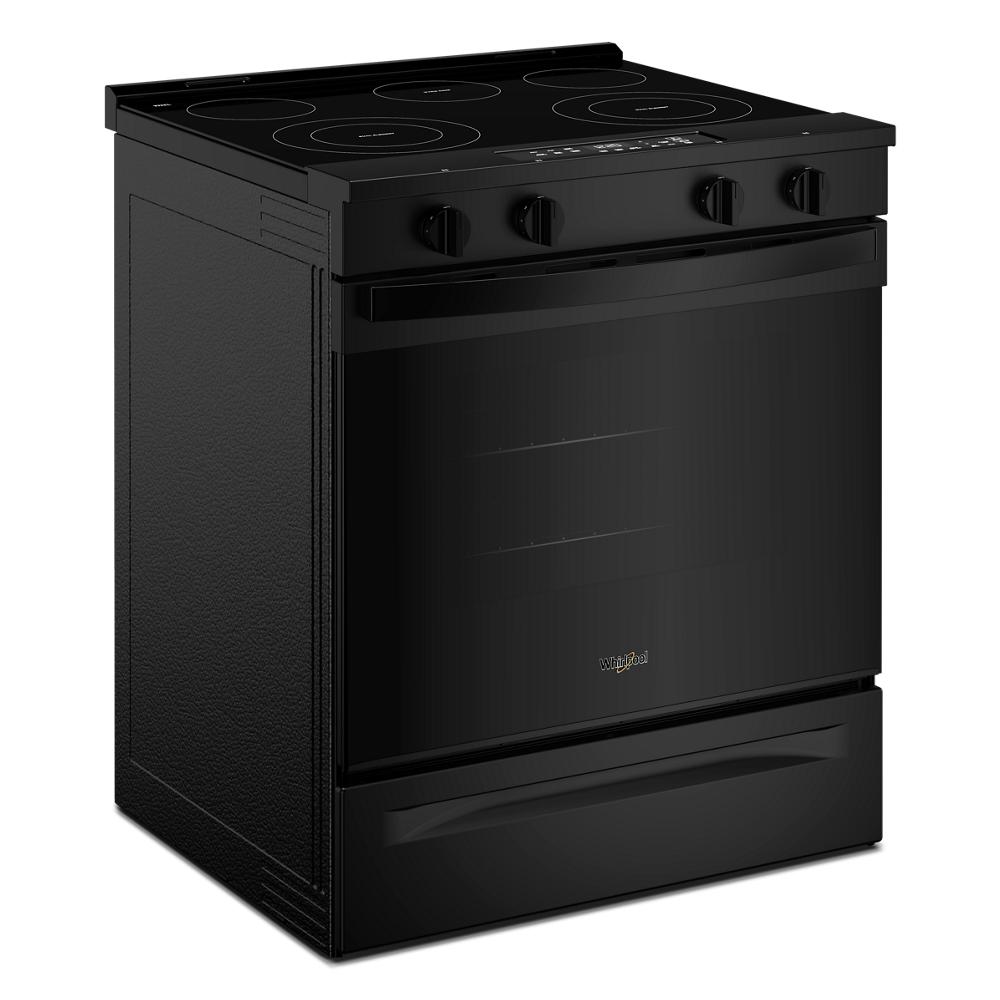 Whirlpool Black Slide-In Smart Electric Range (5.3 Cu. Ft.) - YWSES3330TB