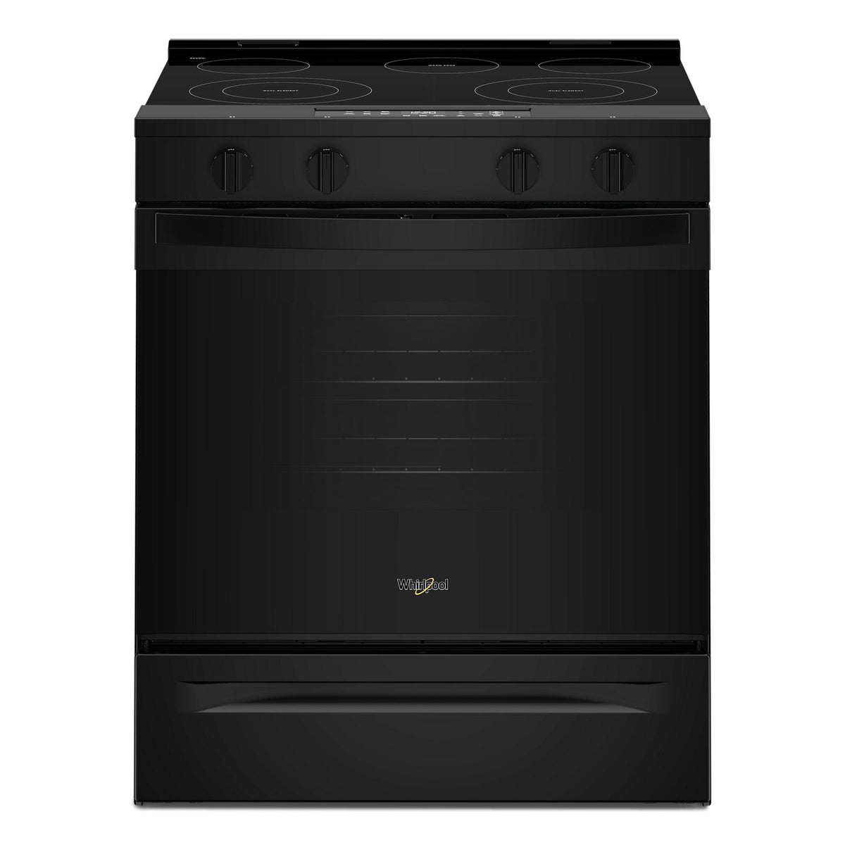 Whirlpool Black Slide-In Smart Electric Range (5.3 Cu. Ft.) - YWSES3330TB