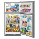 Maytag 33" 21.0 Cu. Ft. Fingerprint-Resistant Stainless Steel Top Freezer Refrigerator – MRTX7621TZ