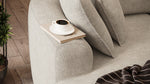 Soho All Foam Sectional - Beige