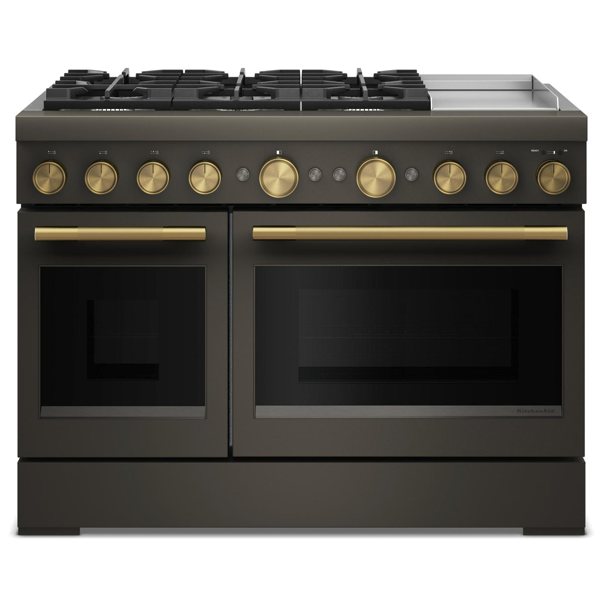 KitchenAid Black Ore Slide-In Range (6 cu. ft.) - KFDD948SBE