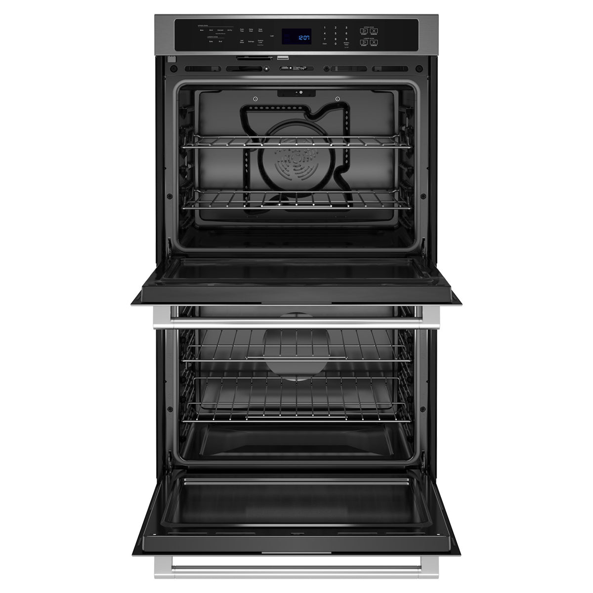 Maytag Fingerprint Resistant Stainless Steel Double Wall Oven (10.00 Cu Ft) - MOED6030LZ