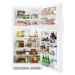 Whirlpool 33" 21.3 Cu. Ft. White Top-Freezer Refrigerator - WRT541SZDW
