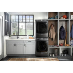 Maytag Volcano Black Front-Load Washer (5.2 cu. ft.) & Electric Dryer (7.3 cu. ft.) - MHW5630MBK/YMED6630MBK
