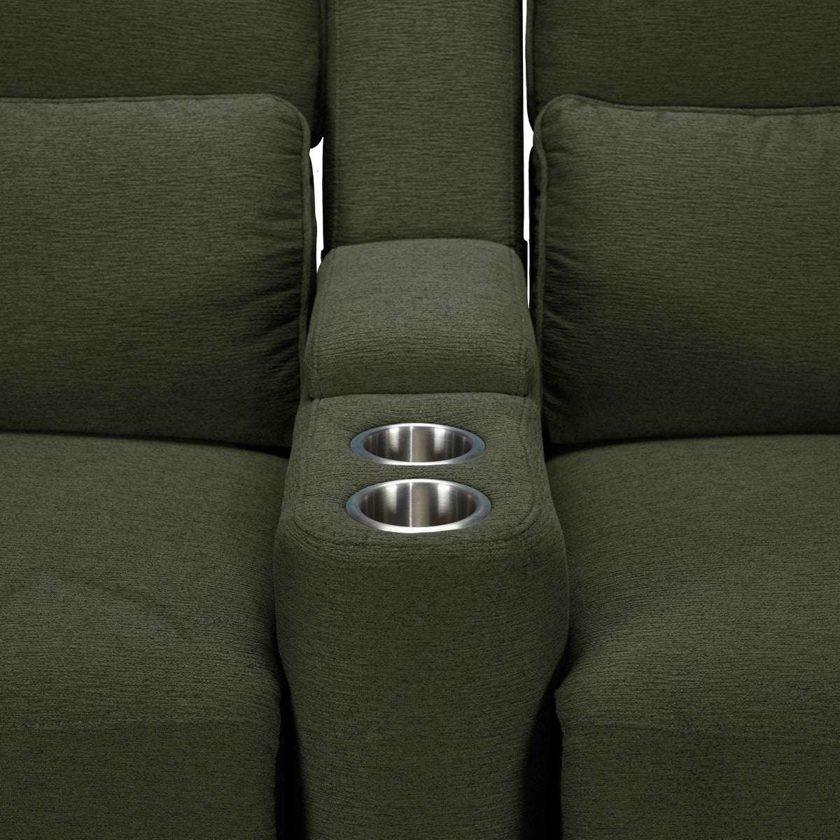 Larsen Power Reclining Loveseat - Olive