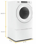 Whirlpool White Gas Dryer (7.4 Cu.Ft.) - WGD5620HW
