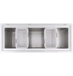 GE White Manual Defrost Chest Freezer (15.7 Cu. Ft.) - FCM16SLWW