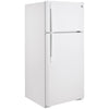GE 28" 16.6 Cu. Ft. White Top-Freezer Refrigerator - GTE17GTNRWW