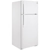 GE 28" 17.5 Cu. Ft. White Top-Freezer Refrigerator - GTE18DTNRWW