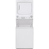 GE White Unitized Gas Laundry Centre - GUD24GSSMWW