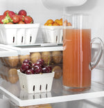 GE 36" 27 Cu. Ft. Black French Door Refrigerator - GNE27JGMBB