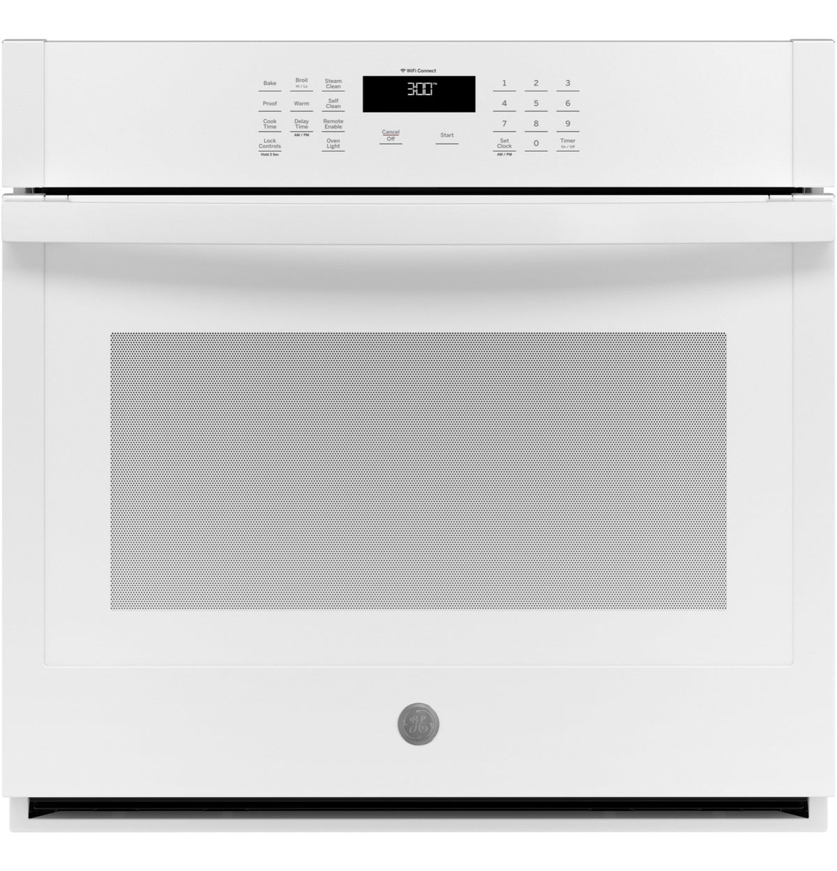 GE White Single Wall Oven (5.0 Cu.Ft.) - JTS3000DNWW