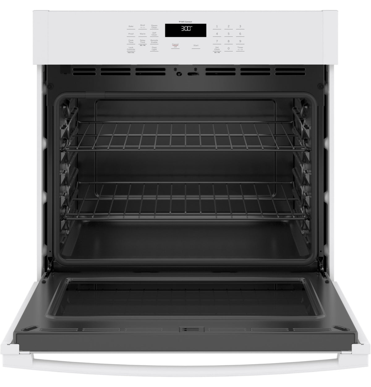 GE White Single Wall Oven (5.0 Cu.Ft.) - JTS3000DNWW