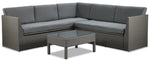Channing 2-Piece Outdoor Sectional - Grey