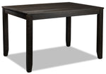 Hartford 5-Piece Dining Set - Dark Brown