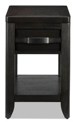 Manila 24" Chairside Table - Brown