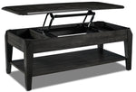 Lennox 47" Lift-Top Coffee Table - Dark Grey