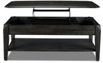 Lennox 47" Lift-Top Coffee Table - Dark Grey