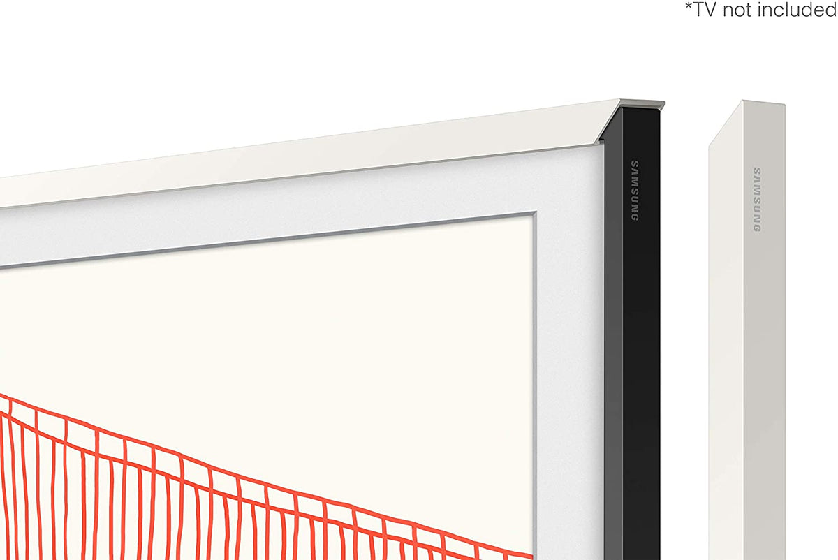 Samsung Modern White 65" Customizable Frame for 2021 The Frame TV - VG-SCFA65WTBZA