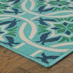 Sarasota 5868L Floral Indoor/Outdoor Area Rug (8'6" x 13')