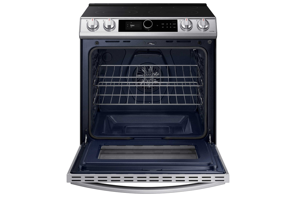 Samsung Stainless Steel Electric Range with True Convection and Air Fry (6.3 Cu.Ft) - NE63T8711SS/AC