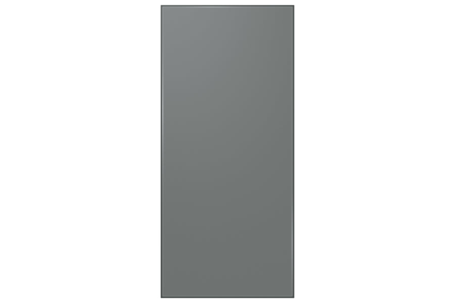 Samsung BESPOKE Grey Matte Glass BESPOKE Custom Top Panel for 36" 4-Door Flex Refrigerator - RA-F18DUU31/AA