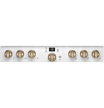 Café Matte White 36" Commercial-Style 6-Burner Dual-Fuel Smart Range with Air Fry (5.75 Cu.Ft) - C2Y366P4TW2