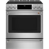 Café™ Stainless Steel 30" Slide-In Front Control Induction and Convection Range with Warming Drawer (5.7 Cu.Ft) - CCHS900P2MS1