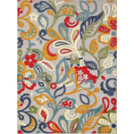Penniac VI Indoor/Outdoor Area Rug - 6'7" X 9' - Ivory/Multi