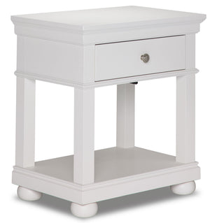 Canterbury Night Table - Natural White