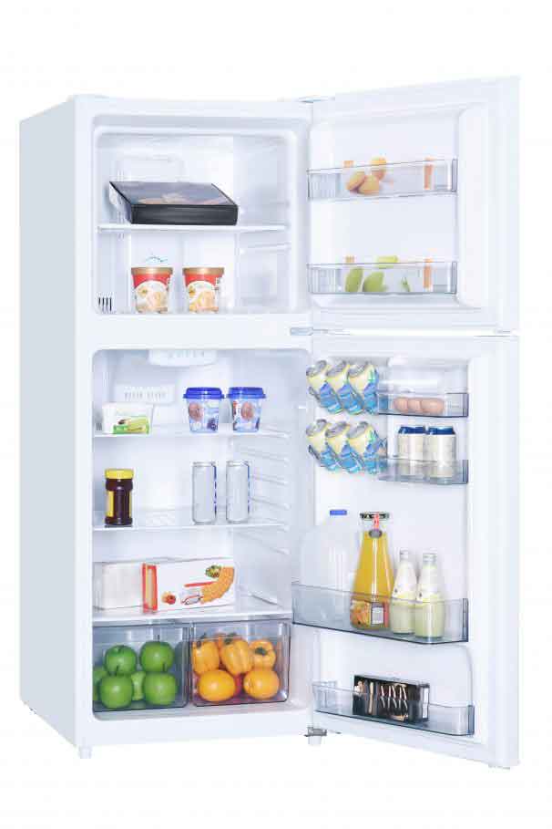 Danby 23,44 11 Cu. Ft. White Top-Freezer Refrigerator - DFF116B2WDBR