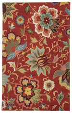 Attalou II Area Rug - 9' X 12' - Red/Multi