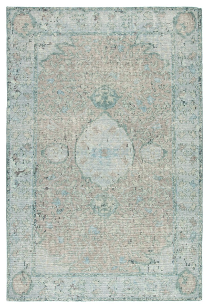 Leonidou I Area Rug - 12' X 15' - Blue/Beige
