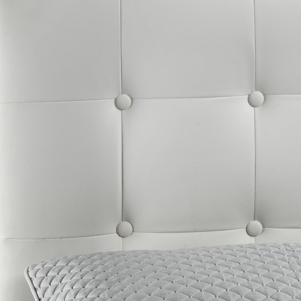 Lombardi Twin Headboard - White