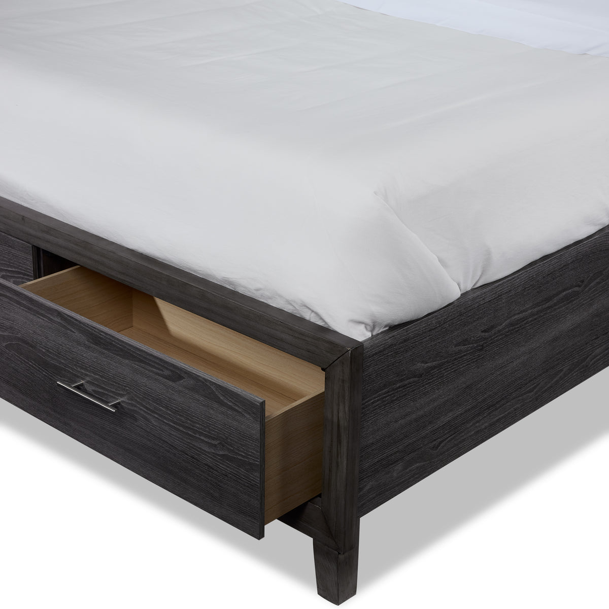 Miller 6-Piece King Storage Bedroom Package - Grey