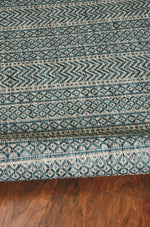 Parma II 7'10" x 10'10" - Teal Area Rug