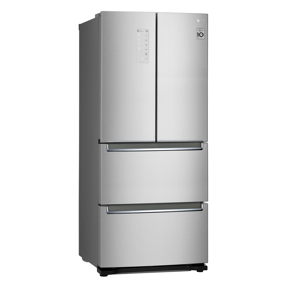 LG Platinum Silver 30" Specialty Food (Kimchi & Sushi) Four-Door Refrigerator with ThinQ® Technology (14.3 Cu.Ft) - LRKNS1400V