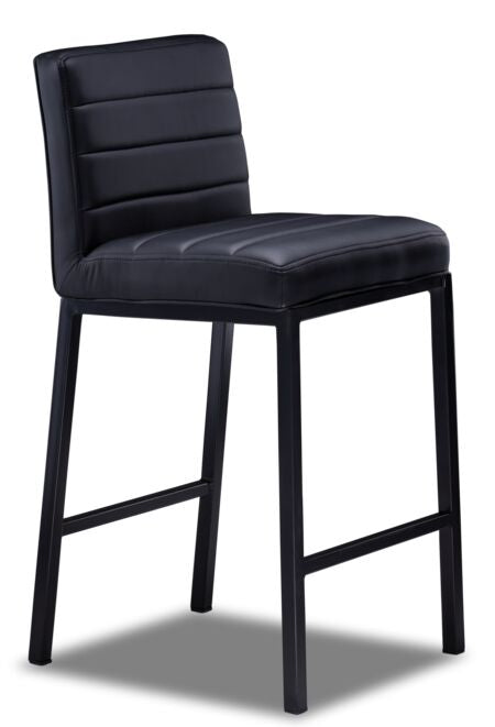 Amos Counter Height Stool - Black