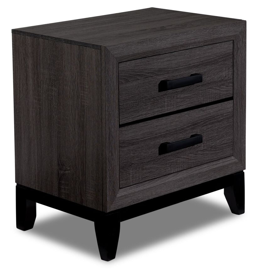 Fog 5-Piece King Bedroom Package - Grey, Black