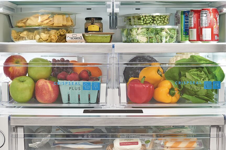 Frigidaire Gallery 36" 28.8 Cu. Ft. Stainless Steel French Door Refrigerator - GRFN2853AF