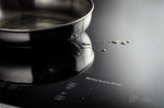 KitchenAid Stainless Steel 30" Electric Cooktop with 5 Elements and Touch-Activated Controls - KCES950KSS